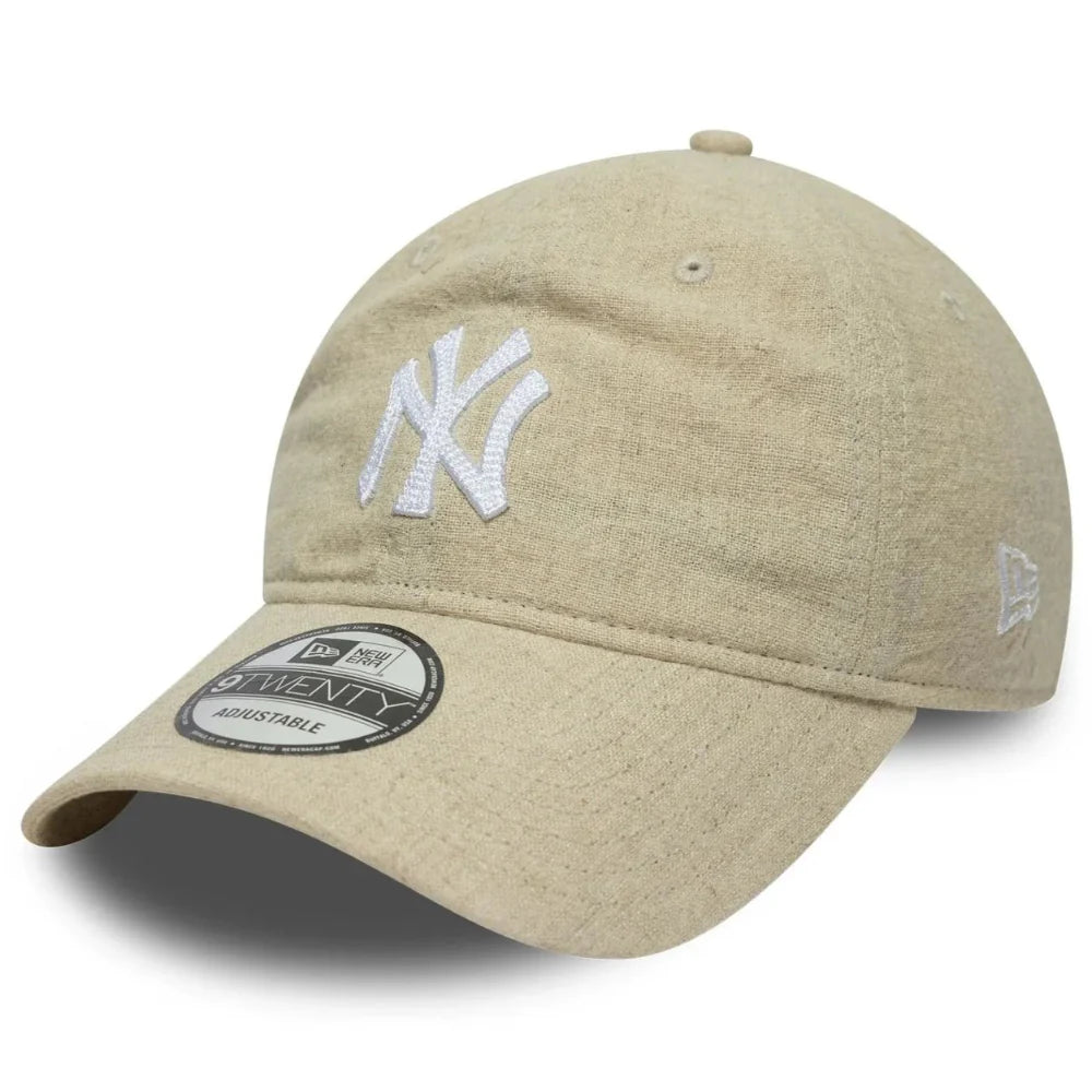 New Era - 9Twenty New York Yankees Linen Cap - Beige